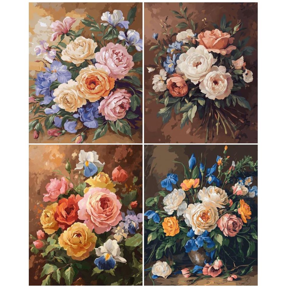Resin Art Unique Ideas - CHENISTORY 꽃 5D 다이아몬드 페인팅 키트