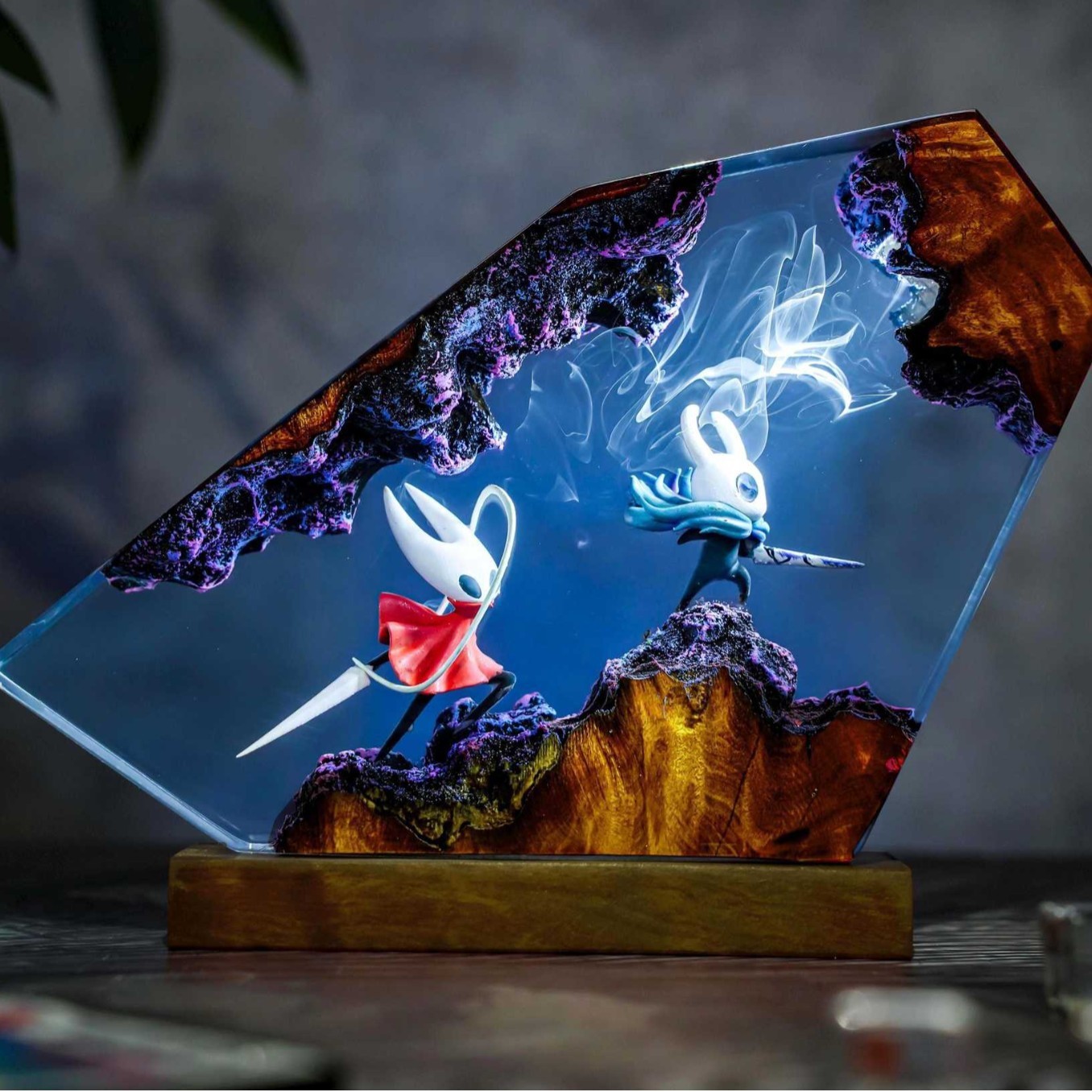 Resin Art Lamp - 레진 나이트 램프 무드등 에폭시 데스크