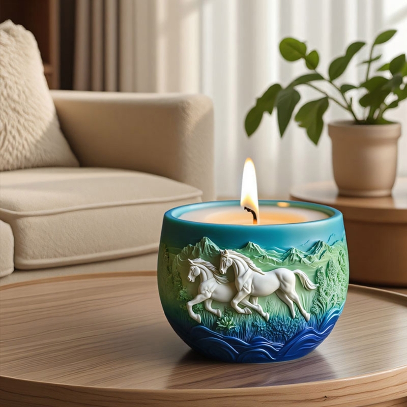 Resin Art Unique Ideas - E1PE 재사용 가능한 실리콘 말 모양