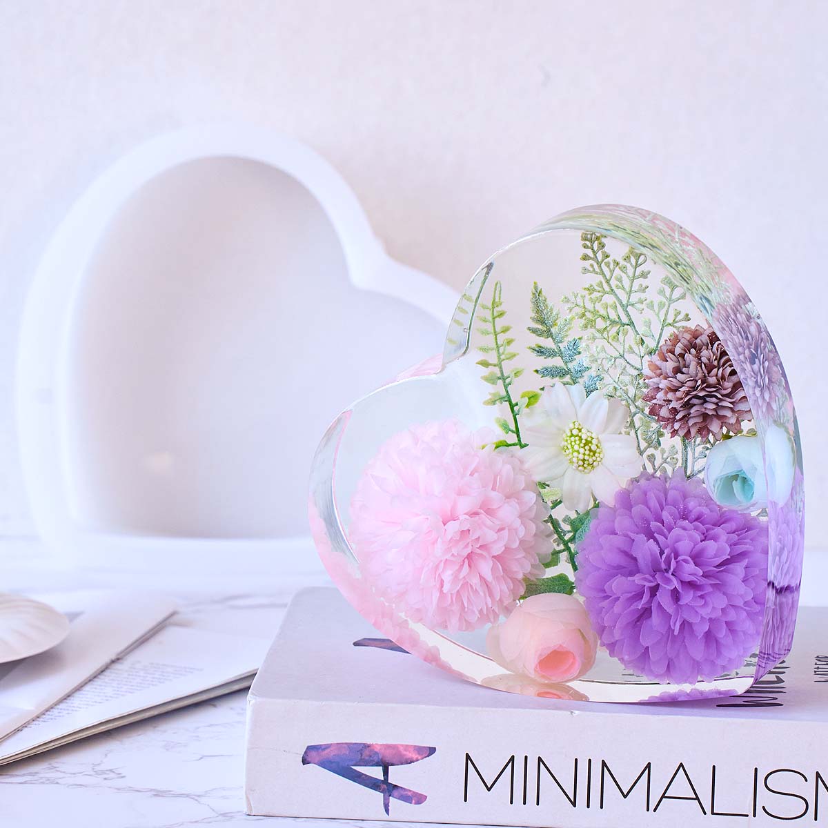 대형 사랑 모양 실리콘 몰드 DIY 하트 육각형 에폭시 - Resin Art Guide 리뷰 및 가격
