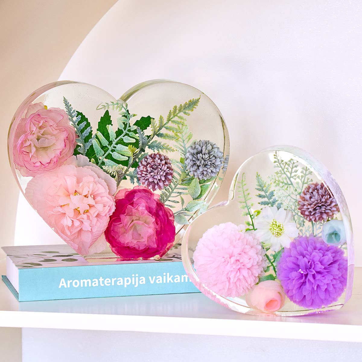 대형 사랑 모양 실리콘 몰드 DIY 하트 육각형 에폭시 - Resin Art Guide 리뷰 및 가격