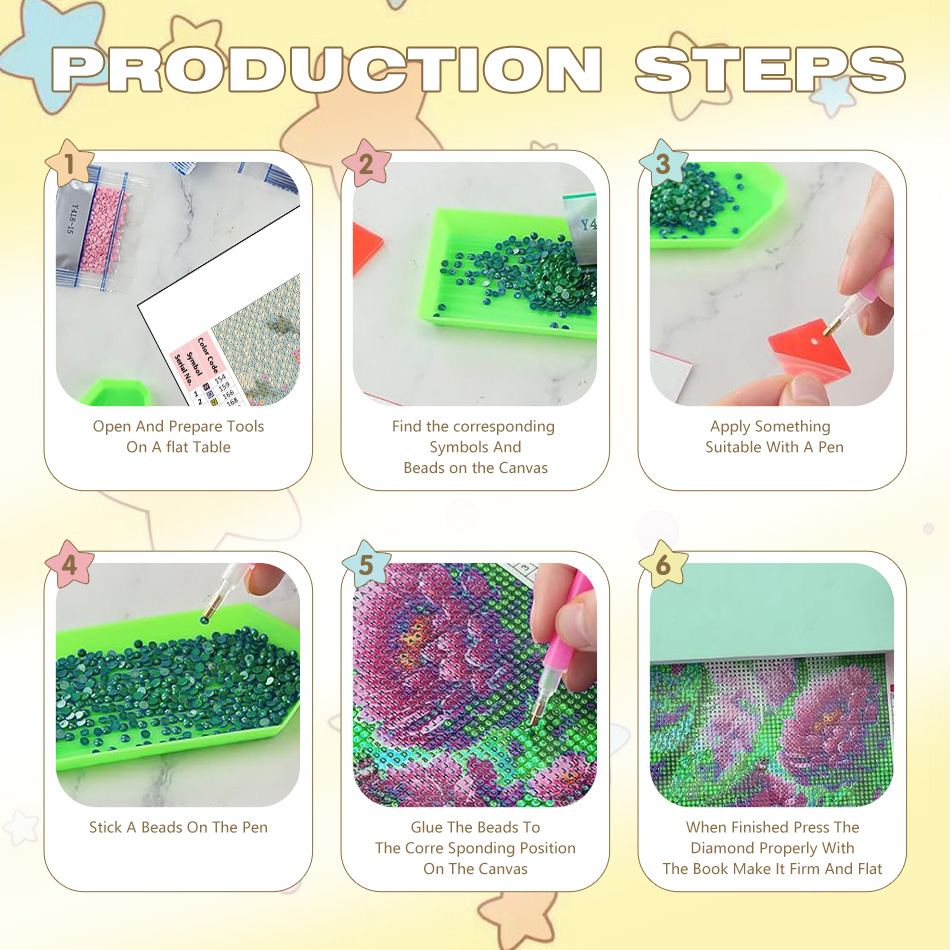 CHENISTORY 꽃 5D 다이아몬드 페인팅 키트 성 - Resin Art Unique Ideas 리뷰 및 가격