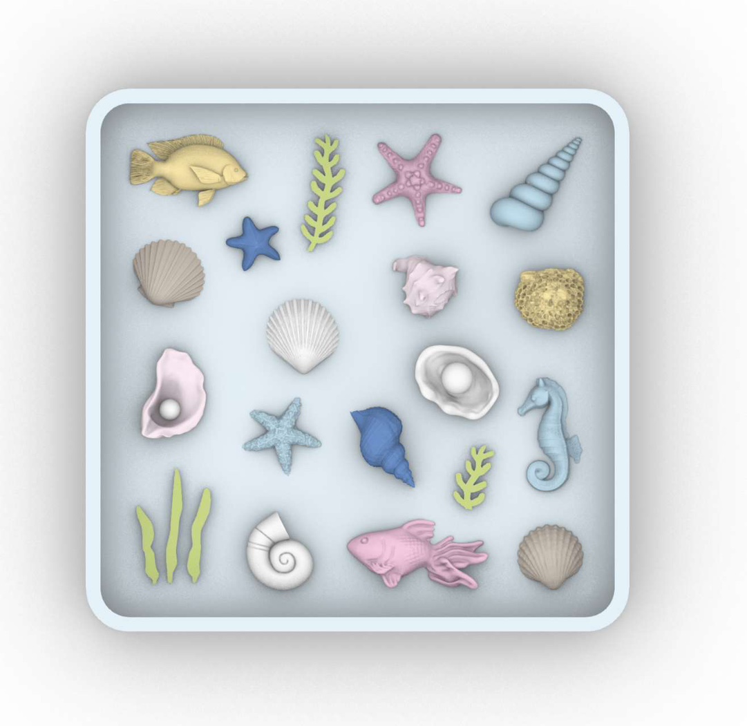 3D 오션 액세서리 레진 주조 몰드 실리콘 몰드 액세서 - Resin Art Guide 리뷰 및 가격
