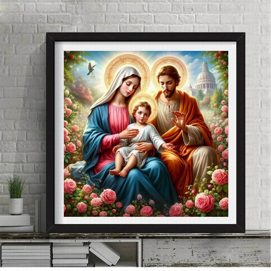 Fullcang DIY 다이아몬드 페인팅 신상 종교 성 - Resin Art Images 리뷰 및 가격