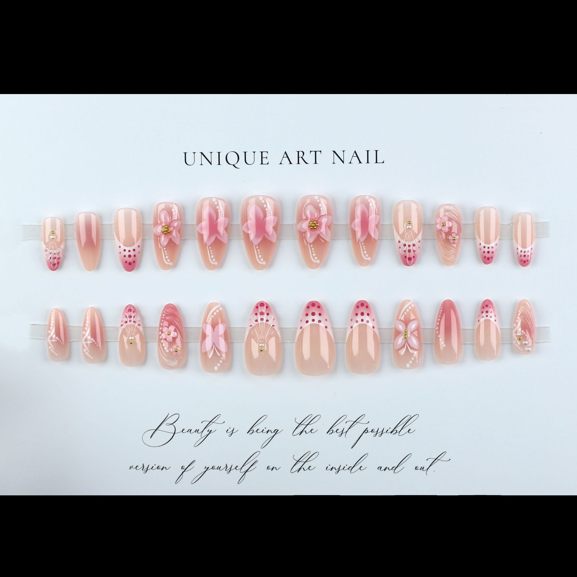 달콤한 인스타 감성 핑크 3D 나비 조각 꽃 그라데이션 - Resin Art Instagram 리뷰 및 가격