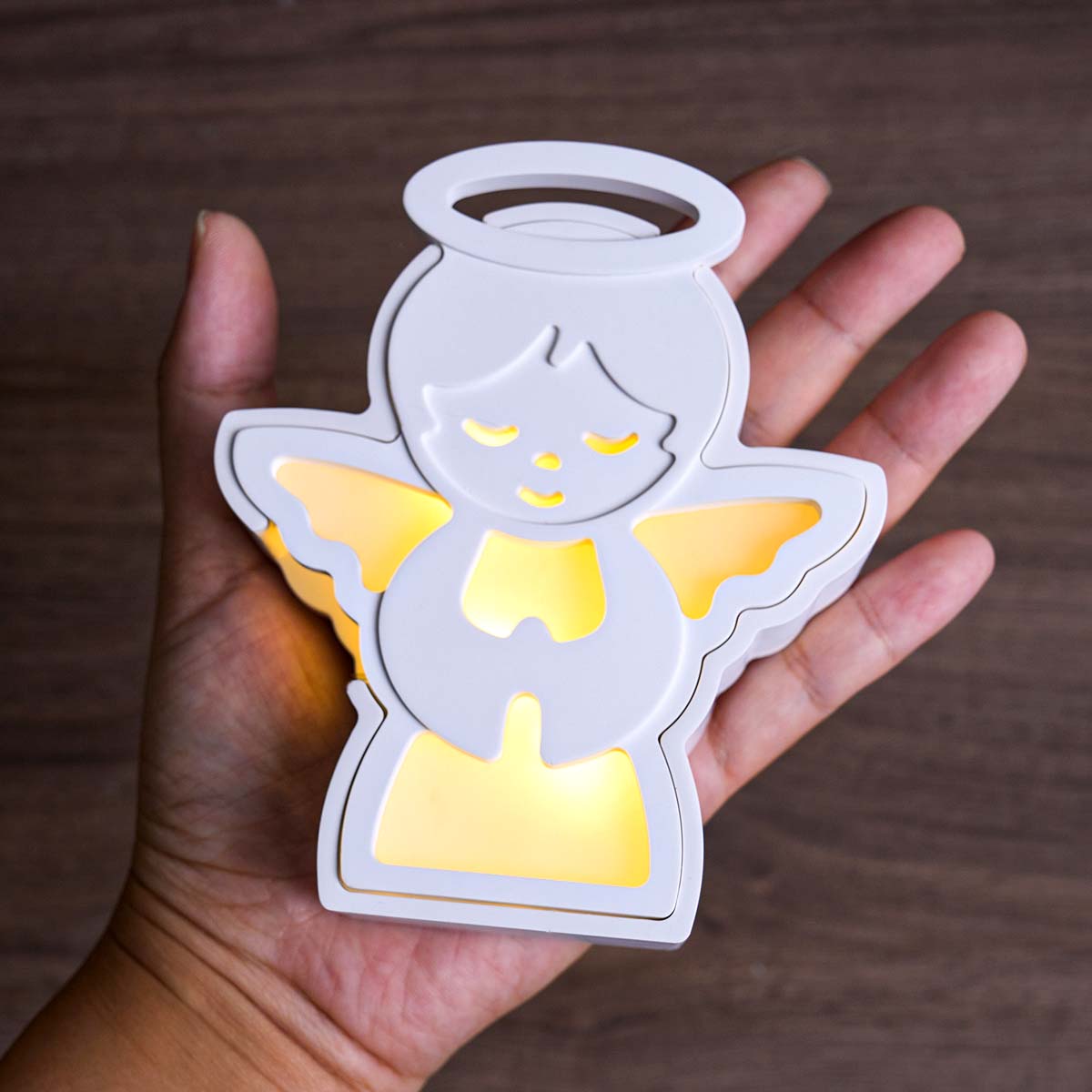 크리스마스 천사 램프 실루엣 몰드 DIY 수제 선물 보 - Resin Art Lamp 리뷰 및 가격