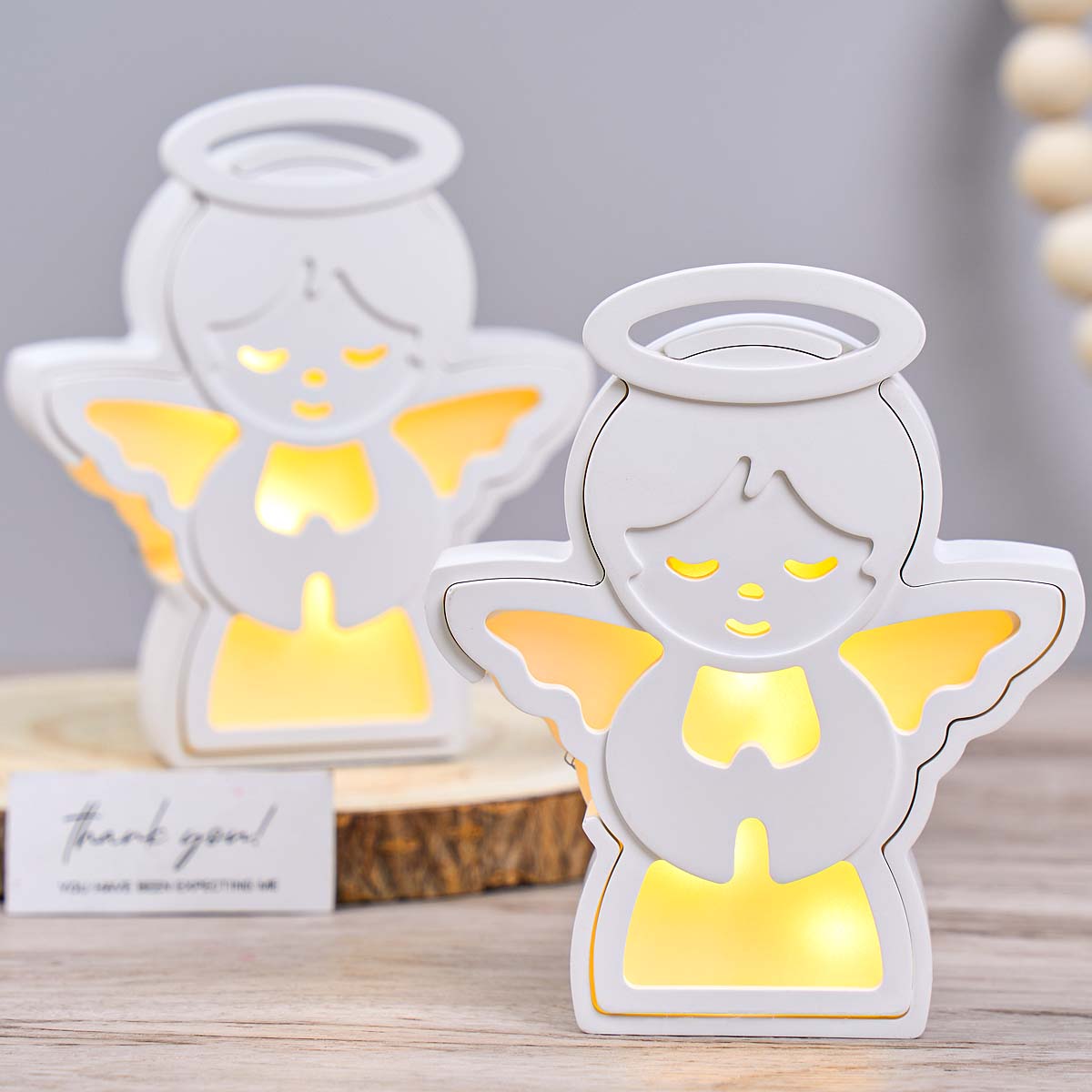 크리스마스 천사 램프 실루엣 몰드 DIY 수제 선물 보 - Resin Art Lamp 리뷰 및 가격