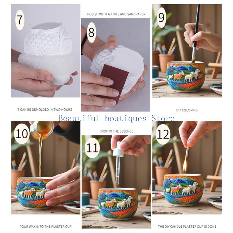 수제 수지 장식 및 선물에 완벽한 U4LF 창의적 염소 - Resin Art Unique Ideas 리뷰 및 가격