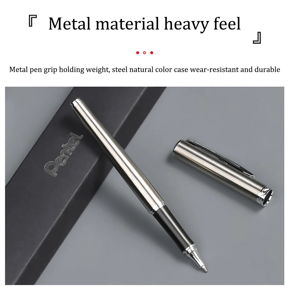 일본 펜텔 메탈 젤 펜 K600 블랙 코어, 부드러운  - Pentel Pen Energel 리뷰 및 가격