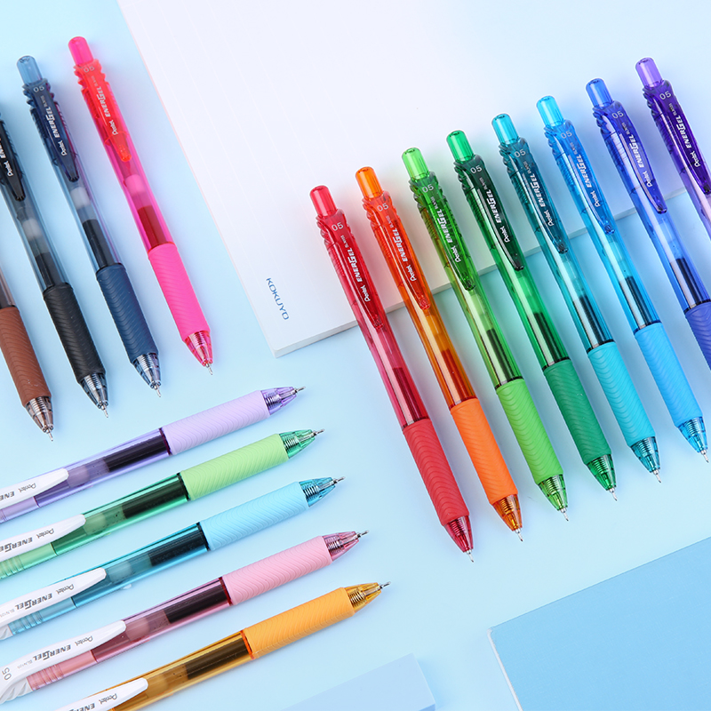 일본 펜텔 BLN-105 컬러 젤 펜, 바늘 팁 컬러, - Pentel Pen Energel 리뷰 및 가격
